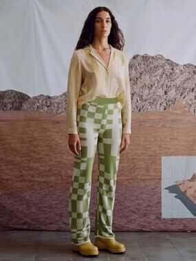 Paloma Wool Puerto Pants Lime Green